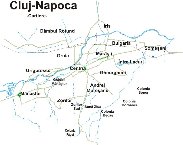 cartiere cluj napoca